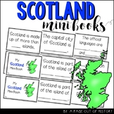 Scotland Country Mini Books for Social Studies