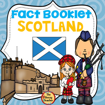 Preview of Scotland Fact Booklet | Nonfiction | Comprehension | Craft