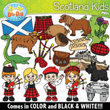 Scotland Kids Clipart Set {Zip-A-Dee-Doo-Dah Designs}