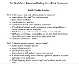 Scott Foresman 2nd grade ELA curriculum