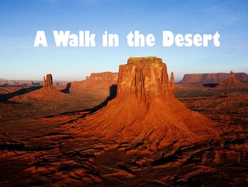 Scott Foresman A Walk in the Desert Spelling Power Point | TPT