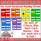 Scott Foresman Reading Street I Have Who Has Cards Unit 1 