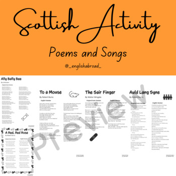 Preview of Scottish Poems and Songs