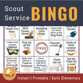 Secret Scout Service BINGO | 24 Service Opportunities for 
