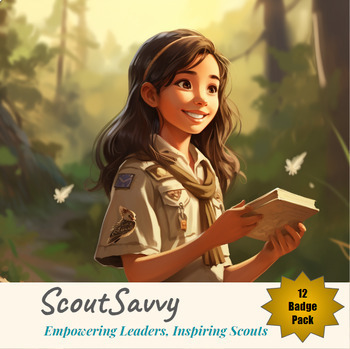 Preview of ScoutSavvy Brownie Twelve Badge Pack for Girl Scout Leaders