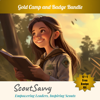 Preview of ScoutSavvy Brownie Twelve Badge Pack & Camping Combo