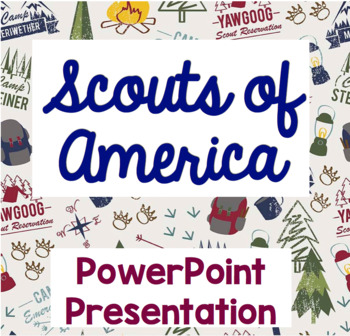 Preview of Scouts of America PowerPoint