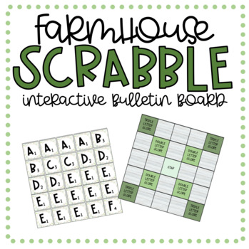 Preview of Scrabble Interactive Bulletin Board