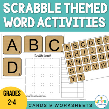 Download Scrabble Word Game by Alison Hislop | Teachers Pay Teachers