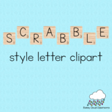 Scrabble Style Letter Tile Clipart