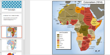 Scramble For Africa Mapping Activity By ron Mathews Tpt