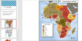 Scramble For Africa Map Activity Worksheets Teachers Pay Teachers