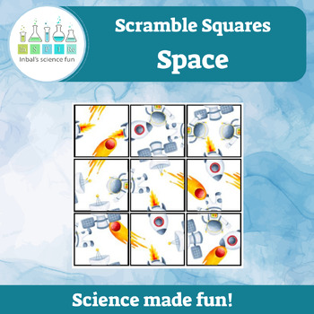 Preview of Scramble Squares - Scramble it: Space