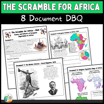 Preview of The Scramble for Africa - DBQ