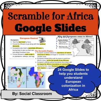 Preview of Scramble for Africa: Google Slides (SS7H1)