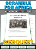 Scramble for Africa (Imperialism in Africa) - Webquest wit