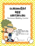 Scrambled Egg Sentences Center