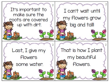 Spring Scrambled How To Paragraphs by Fully Engaged Littles | TpT