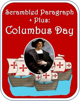 Preview of Columbus Day: Scrambled Paragraph + Plus