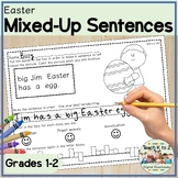 Scrambled Sentences - Easter Edition Word Work and Writing Center
