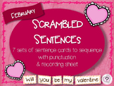 Scrambled Sentences - February