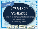 Scrambled Sentences - January