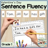 Scrambled Sentences/Make a Sentence Set 15 - Valentine's D