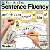 Scrambled Sentences/Make a Sentence Set 16 - St. Patrick's