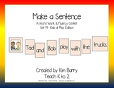 Scrambled Sentences/Make a Sentence Set 19 - Kids at Play 