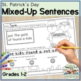 Scrambled Sentences - St. Patrick's Day Edition Word Work 
