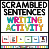 Sentence Structure Writing Activity | Sorting Cards for Centers