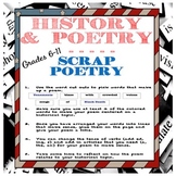 SCRAP POETRY with HISTORY VOCABULARY