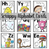 DOLLAR DEAL | Scrappy Alphabet Posters for the Classroom