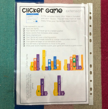 Simple Clicker Game Program in Scratch 3.0 