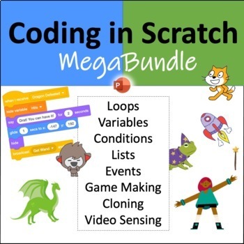 Preview of Scratch Coding Bundle
