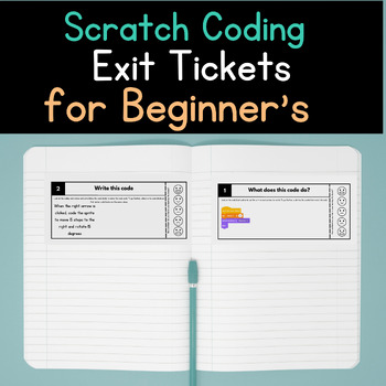 Preview of Scratch Coding Challenges - Exit Tickets