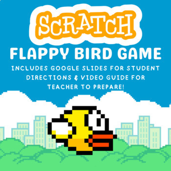 Scratch Coding Flappy Bird Game - Project Activity by Coding With Kat