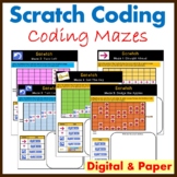 Scratch Coding Mazes | Unplugged Coding Activities | Digital Computer Science