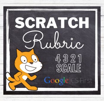 Preview of Scratch Coding Rubric CS First