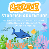 Scratch Coding Starfish Adventure Game - Project Activity
