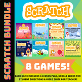 Scratch Computer Coding Bundle - 8 Scratch Games