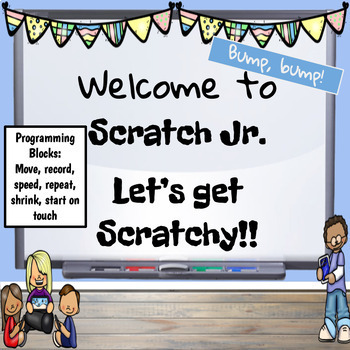 Preview of Scratch Jr Coding Lesson: Bump bump