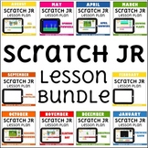 Scratch Jr Coding Lesson Plan Monthly Bundle