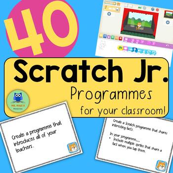 Preview of Scratch Jr. Coding Task Cards - Programming in the Classroom