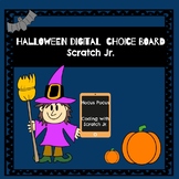 Coding| Scratch Jr. Digital Choice Board| Halloween