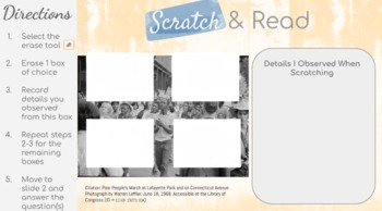 Preview of Scratch Off Primary Source Jamboard: Poor People's Campaign
