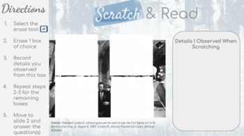 Preview of Scratch Off Primary Source Jamboard: Voting Rights Act 1965