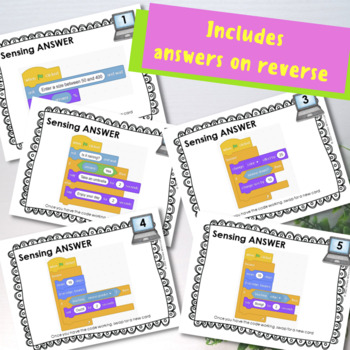 Scratch Sensing Blocks Flashcards