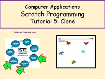 Preview of Scratch Tutorial 5 (Clone)