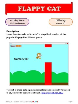 Scratch Flappy Bird Game Tutorial - Scratch Game Video Tutorials